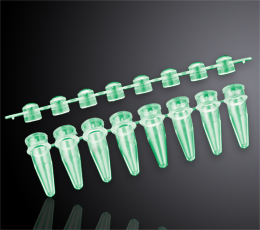0.2毫升八连凸盖PCR管（绿色）